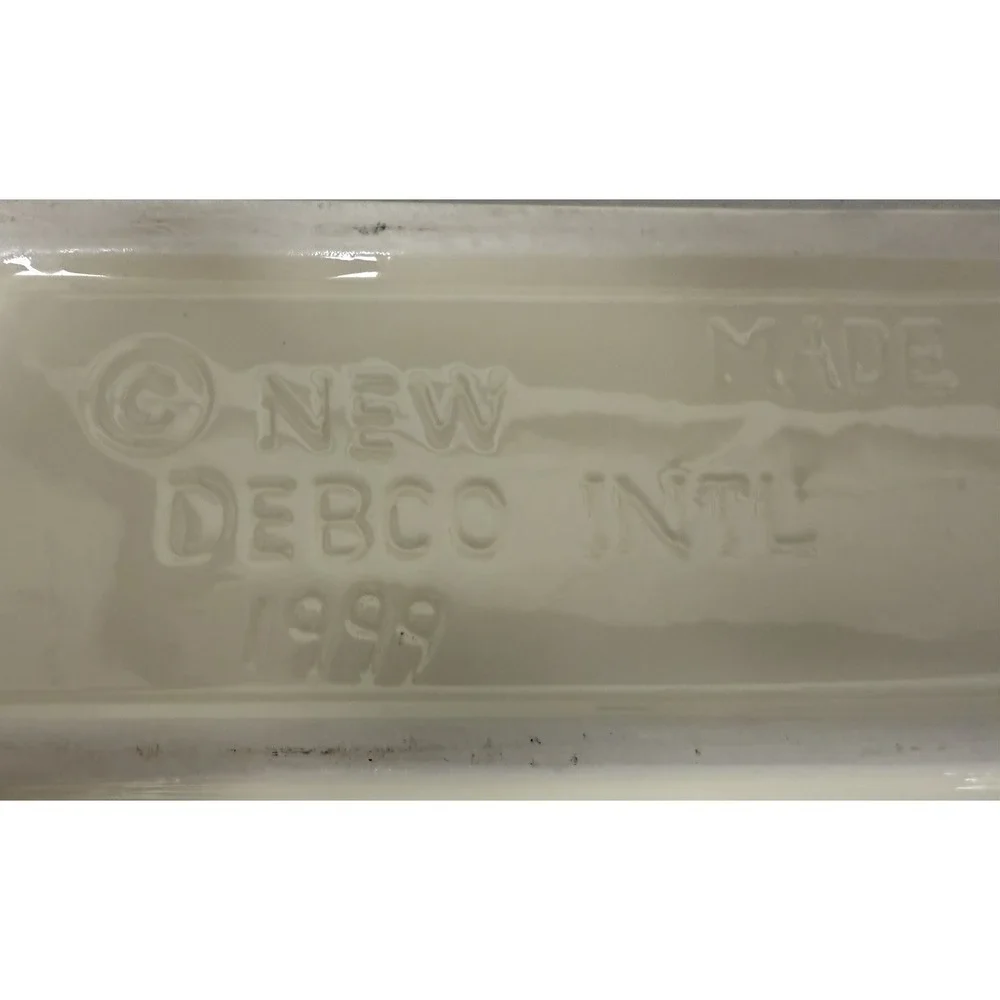 Rare VTG  1999 Debco Floral Ceramic 5 Bowl Serving Tray Platter Set Unused